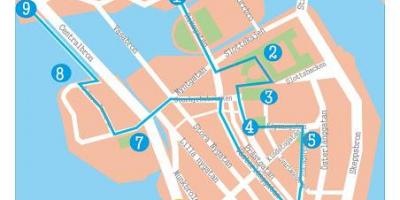 Stockholms gamla stan kart