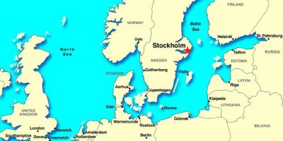 Stockholm kart europa