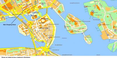 Stockholm sentrum kart
