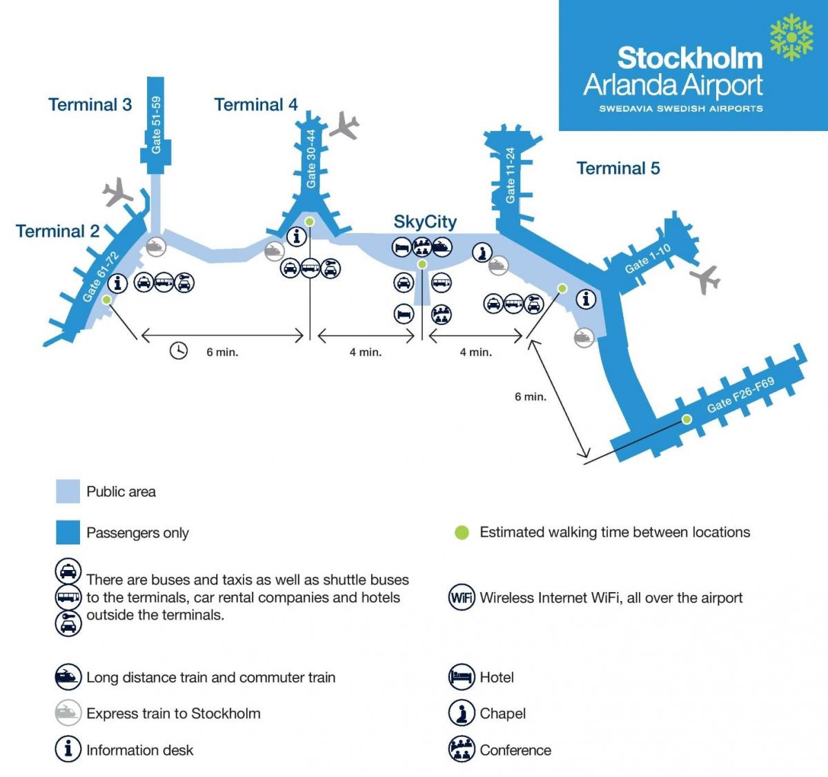 Stockholm arlanda kart