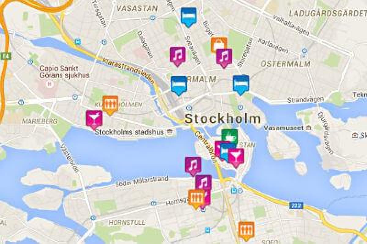kart av homofile kart Stockholm
