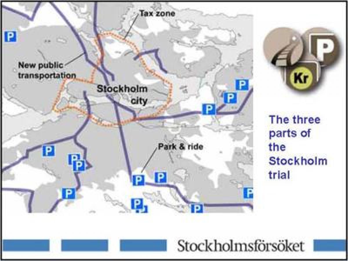 kart over Stockholm parkering